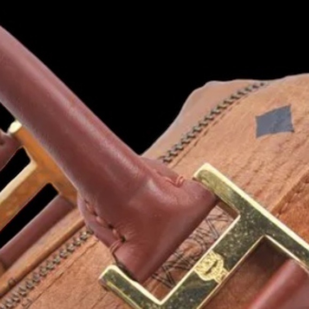 MCM Visetos Leather Vintage Boston Satchel 👜 - Picture 6 of 10